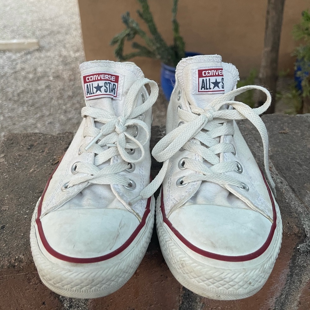White Converse